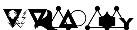 XMMCheckered Font Image