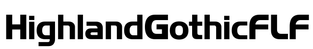 HighlandGothicFLF