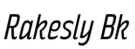 Rakesly Bk Font Image