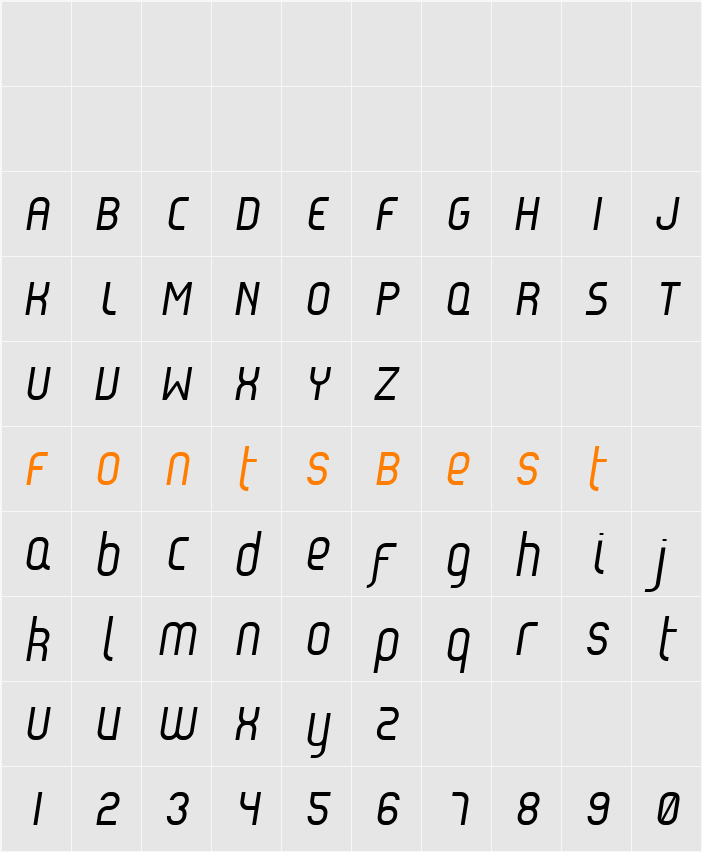 Reflex Character Map