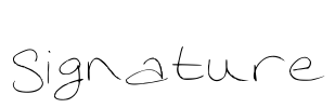Signature