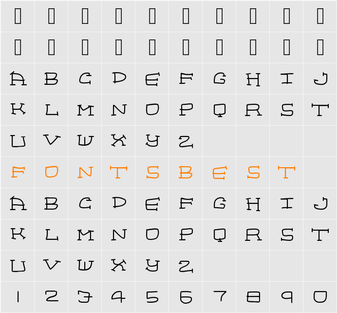 homeboys Character Map
