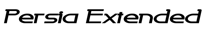 Persia Extended Font Image