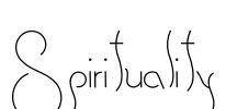 Spirituality Font Image