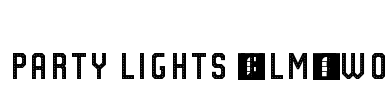 Party Lights [WLM] Two Font Image