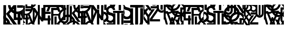 KleinsTypesoup Font Image