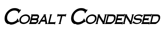Cobalt Condensed