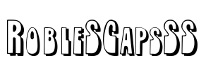 RobleSCapsSSK Font Image