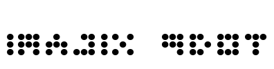 imajix 9dot Font Image