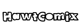 HawtComix Font Image