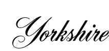 Yorkshire Font Image