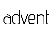 advent Font Image