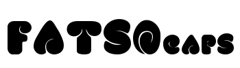 FATSOcaps Font Image