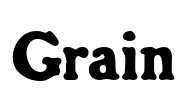 Grain Font Image