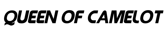 Queen of Camelot Font Image