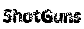 ShotGuns Font Image