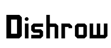 Dishrow Font Image