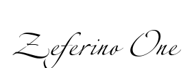 Zeferino One Font Image