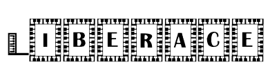 Liberace Font Image