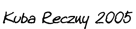 Kuba Reczny 2005