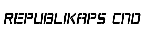 Republikaps Cnd Font Image