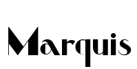 Marquis Font Image