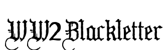 WW2Blackletter