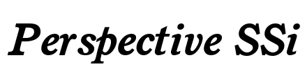 Perspective SSi Font Image
