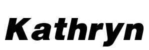 Kathryn Font Image