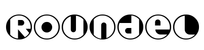 Roundel Font Image