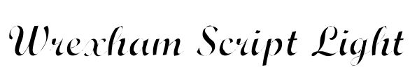 Wrexham Script Light