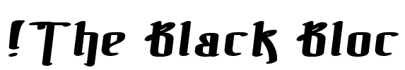 !The Black Bloc