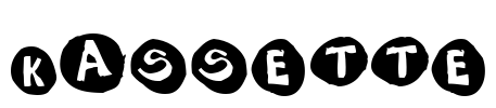 Kassette Font Image