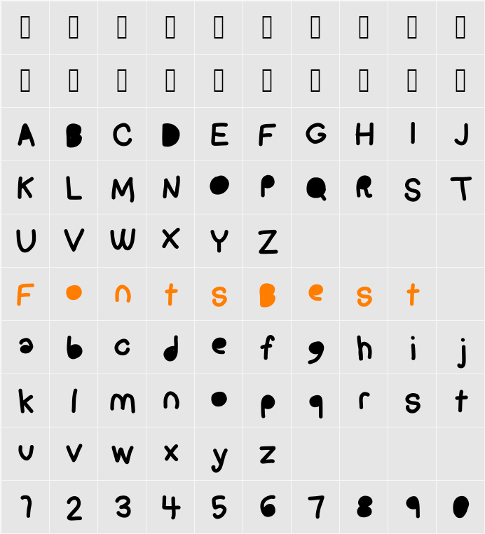 Pocket  Character Map
