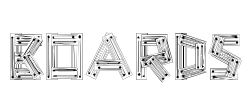 boards Font Image