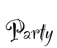 Party Font Image