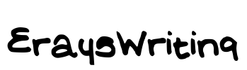 EraysWriting Font Image