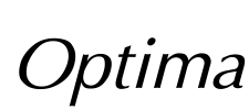 Optima Font Image