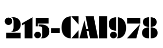 215-CAI978