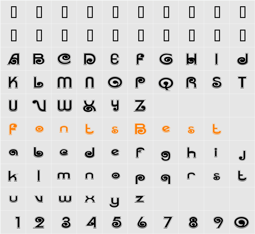 JI-Sealed Character Map