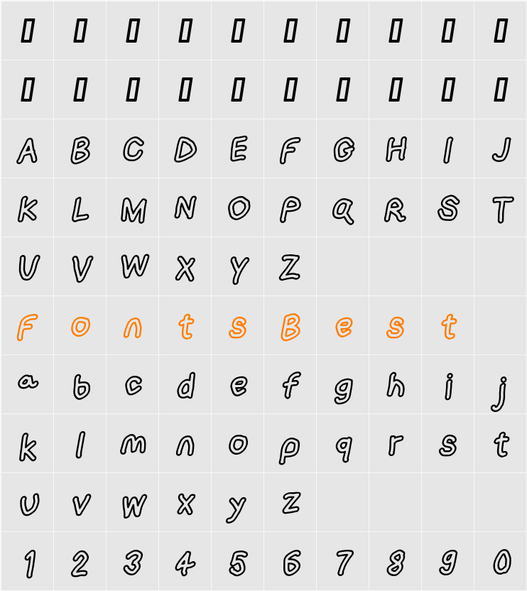 Loogie Hawk Character Map