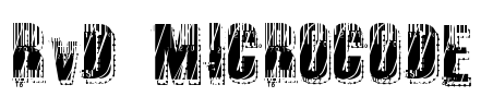 RvD_MICROCODE