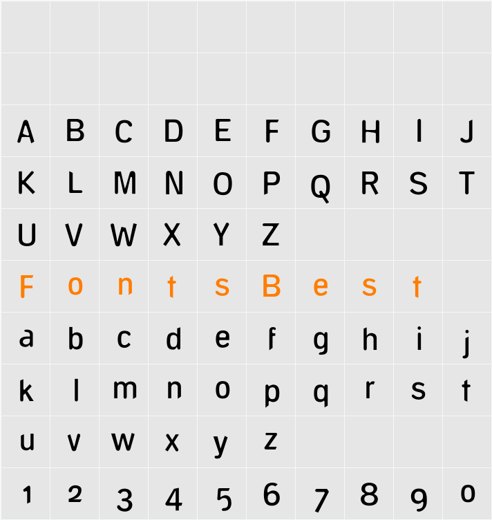 DeconStruct Character Map