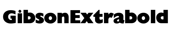 GibsonExtrabold