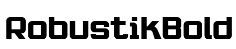 RobustikBold Font Image