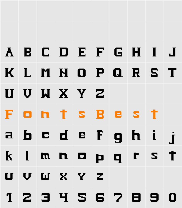 HARDCOPY Character Map