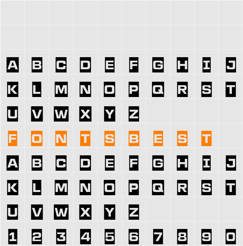 a_LineaSansCm Character Map