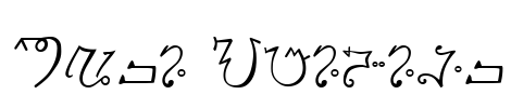Magi Writing Font Image