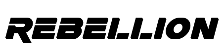 Rebellion Font Image