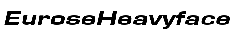 EuroseHeavyface